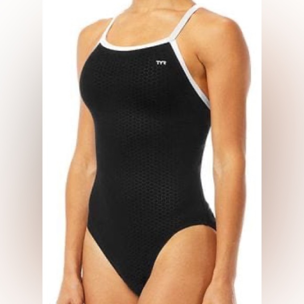 TYR Durafast women’s Hexa Diamondfit Swimsuit training swimsuit size 32 NWT